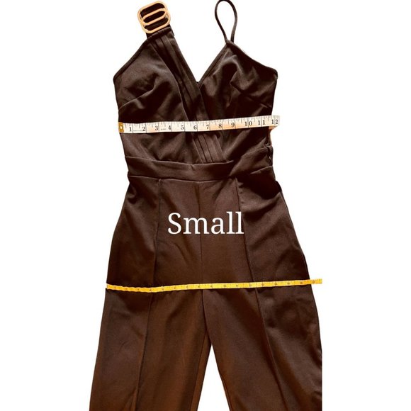 VALENTINE Black Sleeveless Jumpsuit - Picture 6 of 7